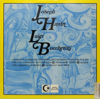 Haydn: Concerto in C major for Violoncello / Boccherini: Concerto in B flat major for Violoncello
