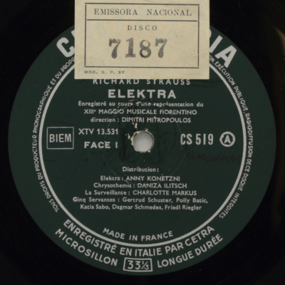 Strauss, Richard: Elektra