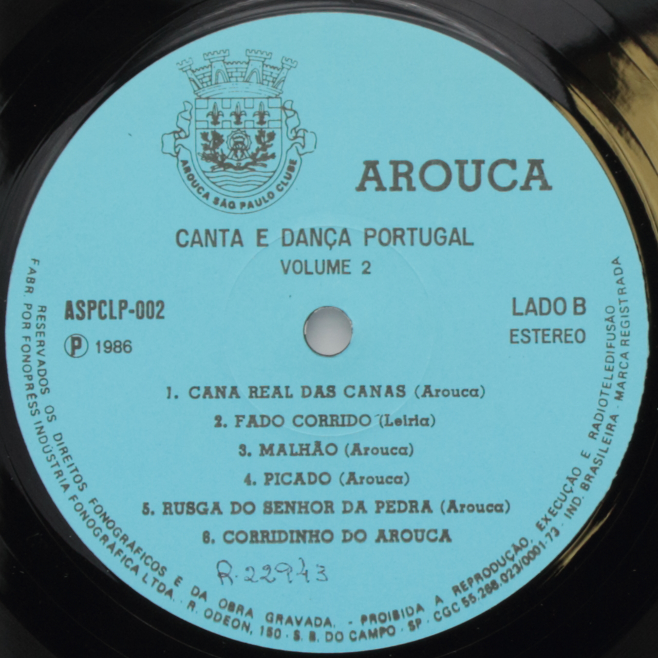 Arouca, Canta e dança Portugal Volume 2