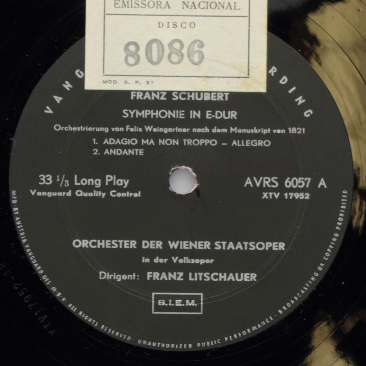 Schubert: Symphonie in E-dur