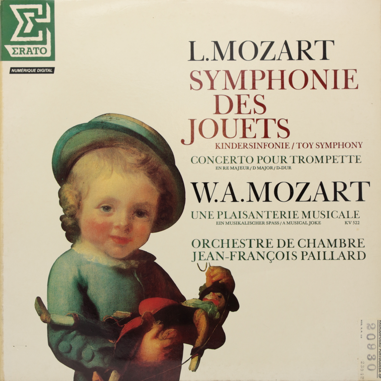Mozart, Leopold: Symphonie des jouets / Mozart: Concerto pour trompette