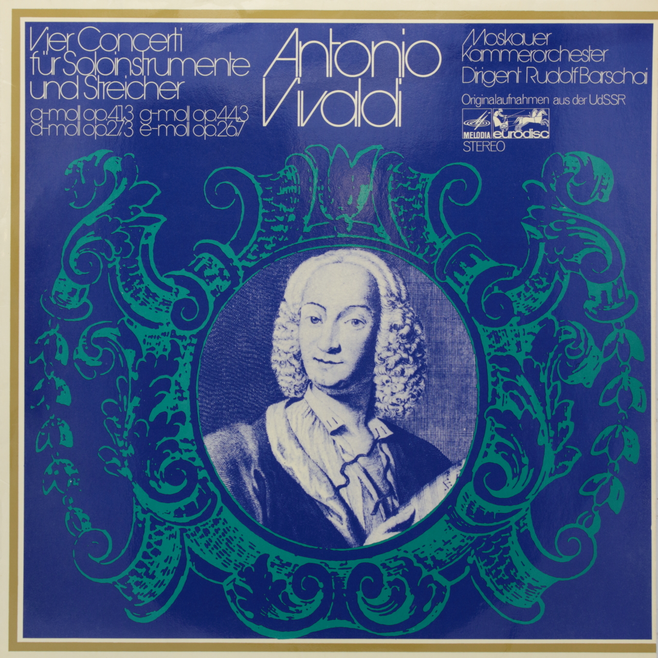 Vivaldi: Vier Concerti für Soloinstrumente und Streicher