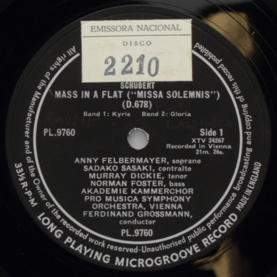 Schubert: Mass in A flat - Missa Solmenis (D. 678)