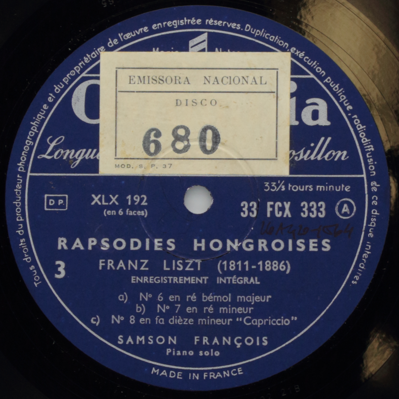 Liszt: Rapsodies Hongroises