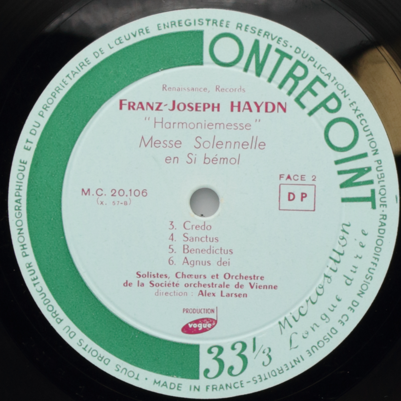 Haydn: Harmoniemesse - Messe Solennelle en Si bémol