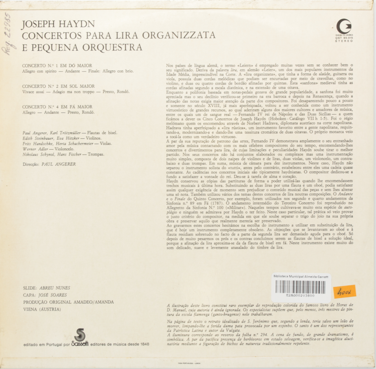 Haydn: Concertos para Lira e Orquestra