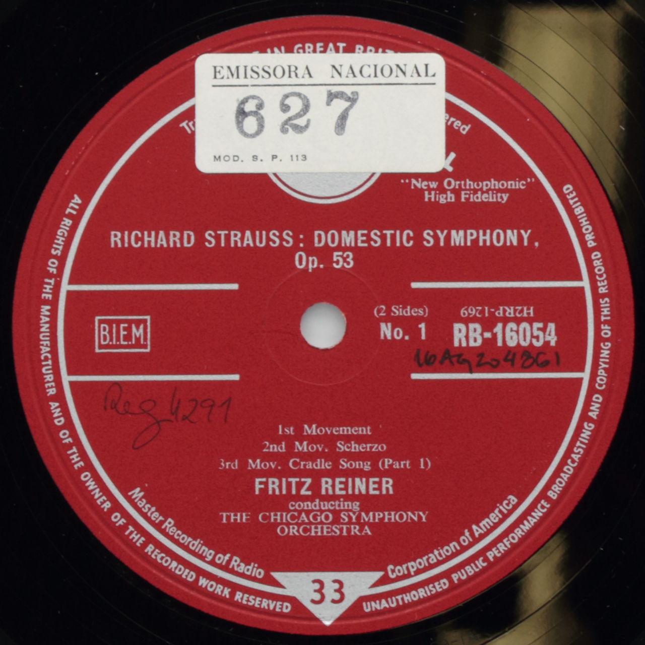 Strauss, Richard: Domestic Symphony