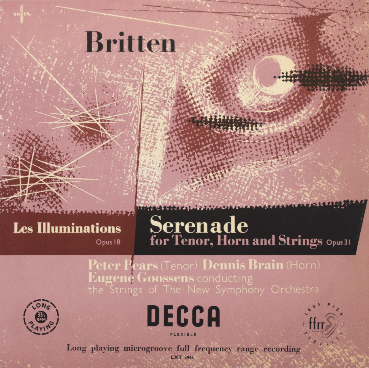 Britten: Les Illuminations Opus 18; Serenade for Tenor, Horn and Strings Opus 31