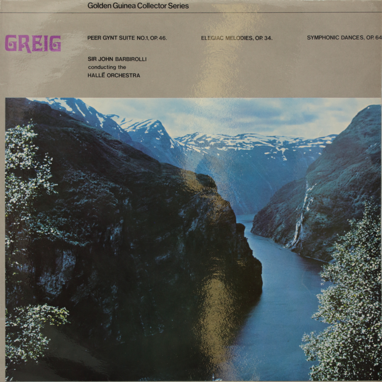 Grieg: Peer Gynt Suite No. 1, Op. 46; Elegiac Melodies, Op. 34; Symphonic Dances, Op. 64