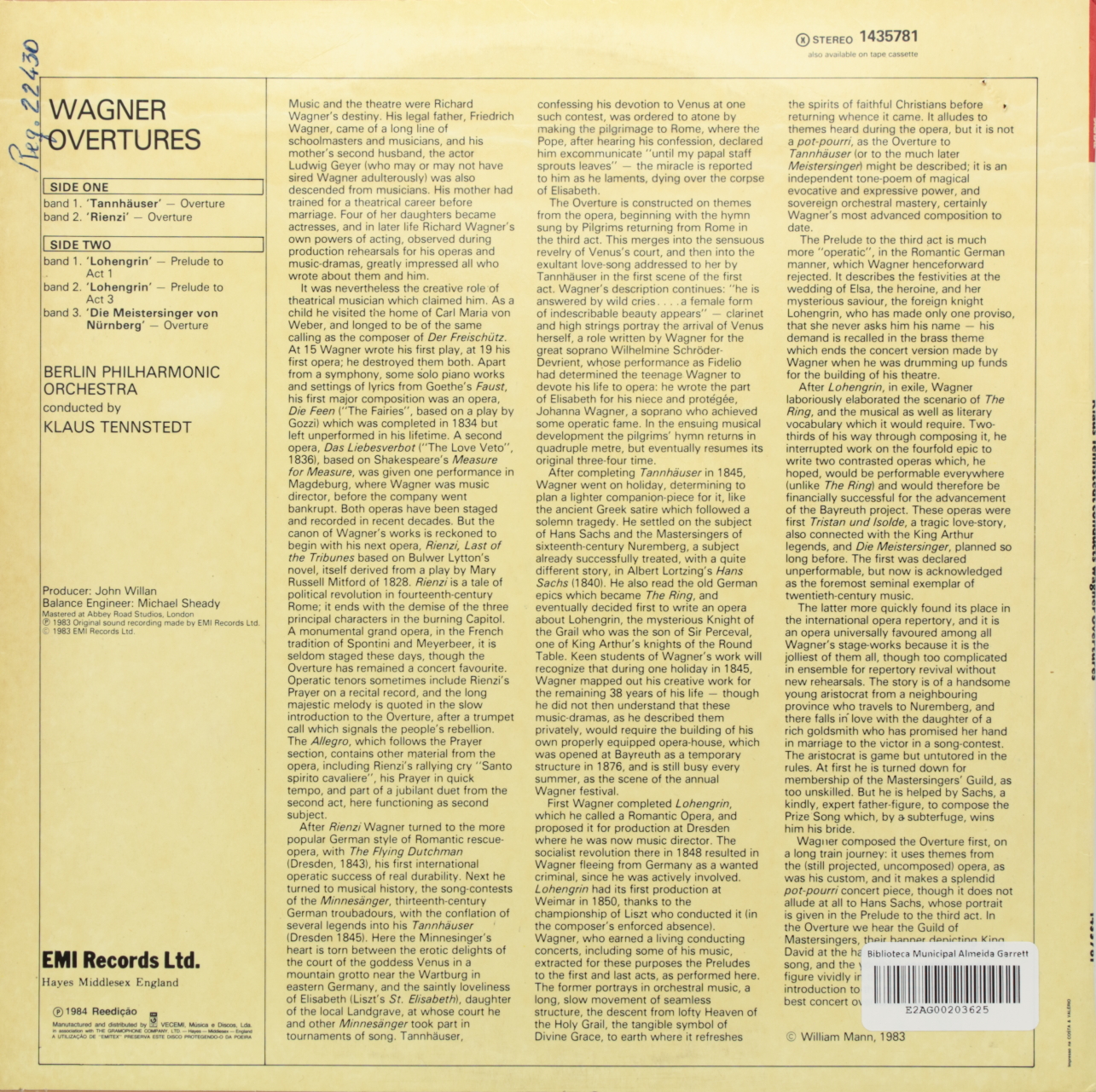 Wagner: Aberturas de Wagner