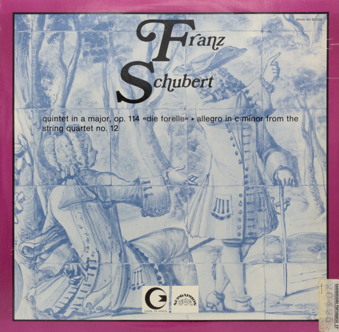 Schubert: Quintet in A major, op. 114 Die forelle; Allegro in C minor from the String quartet no
