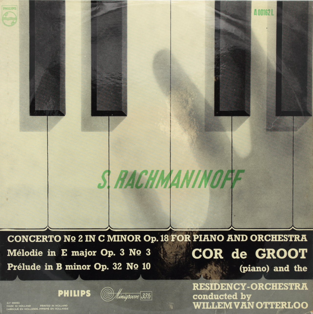 Rachmaninoff: Concerto Nº 2 in C minor op. 18 for Piano and Orchestra; Mélodie in E major Op. 3 N