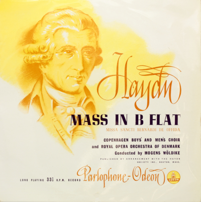 Haydn: Mass in B flat
