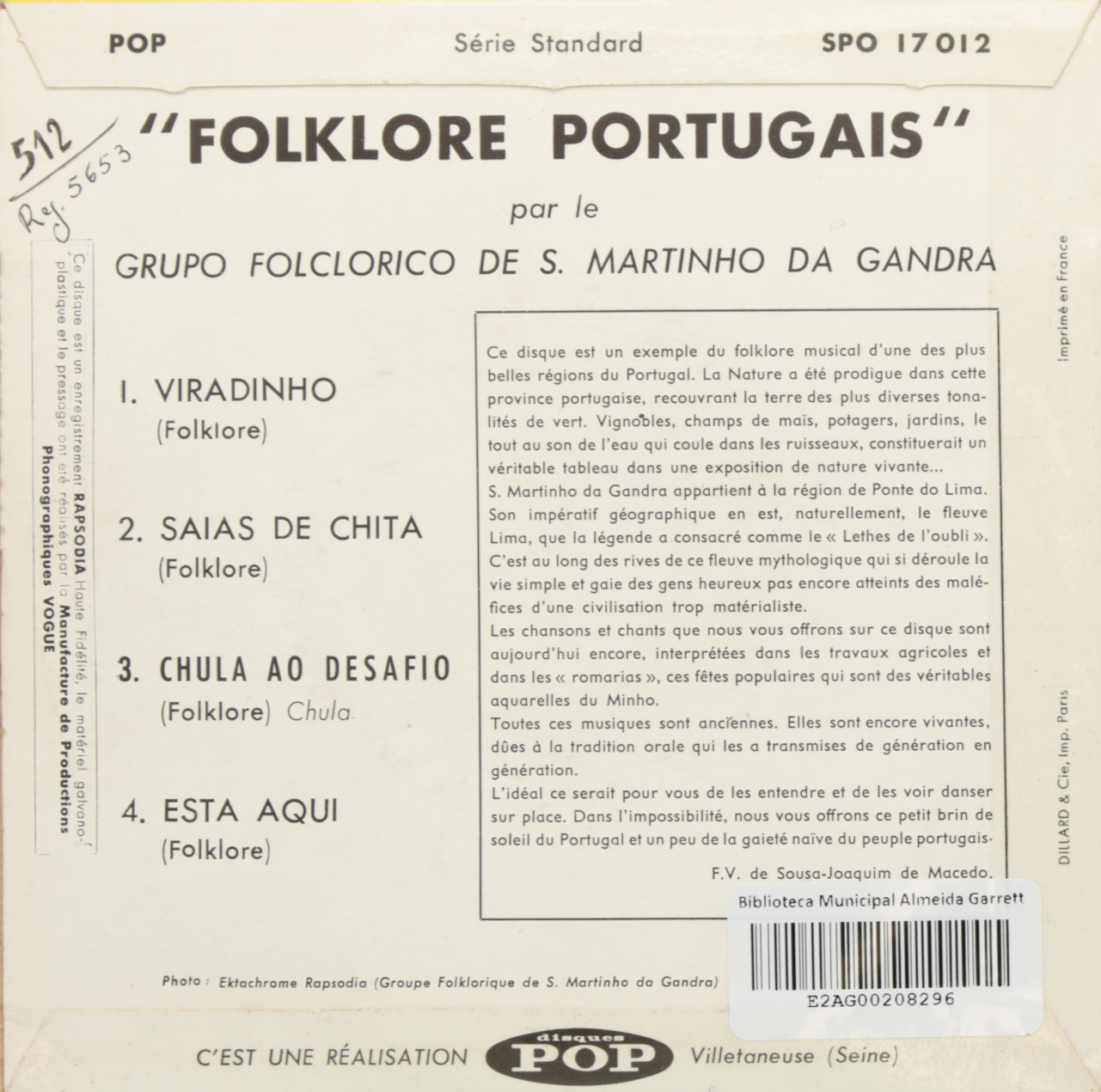 Folklore Portugais