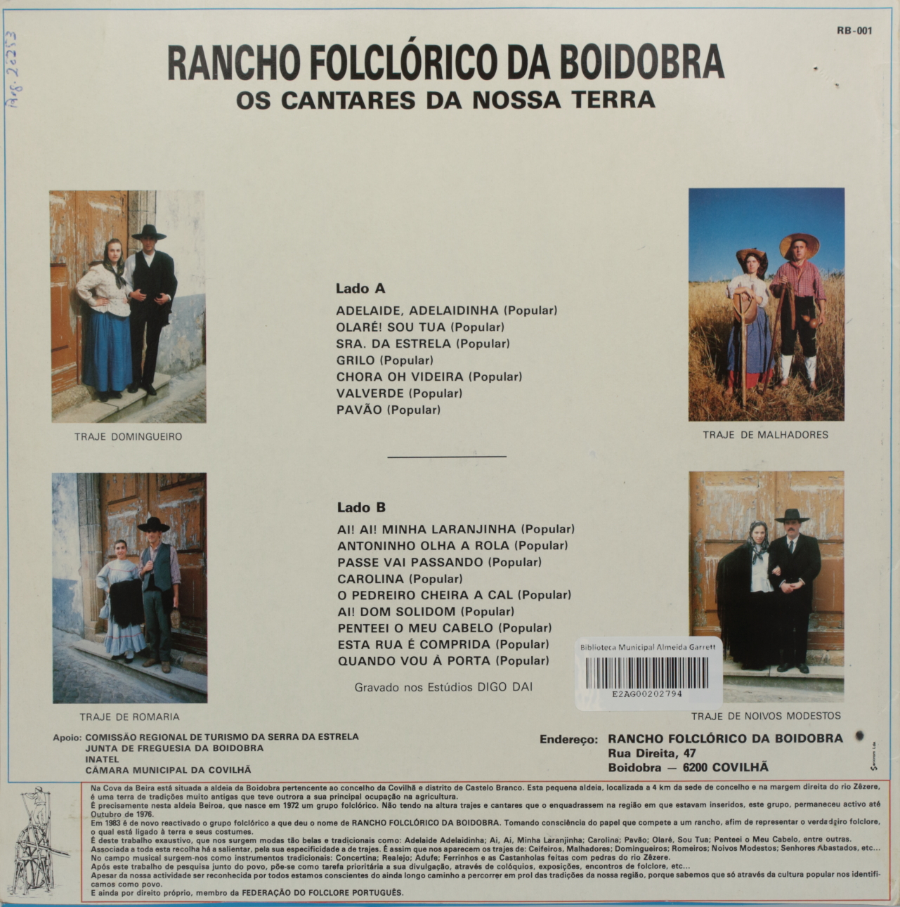 Rancho Folclórico da Boidobra