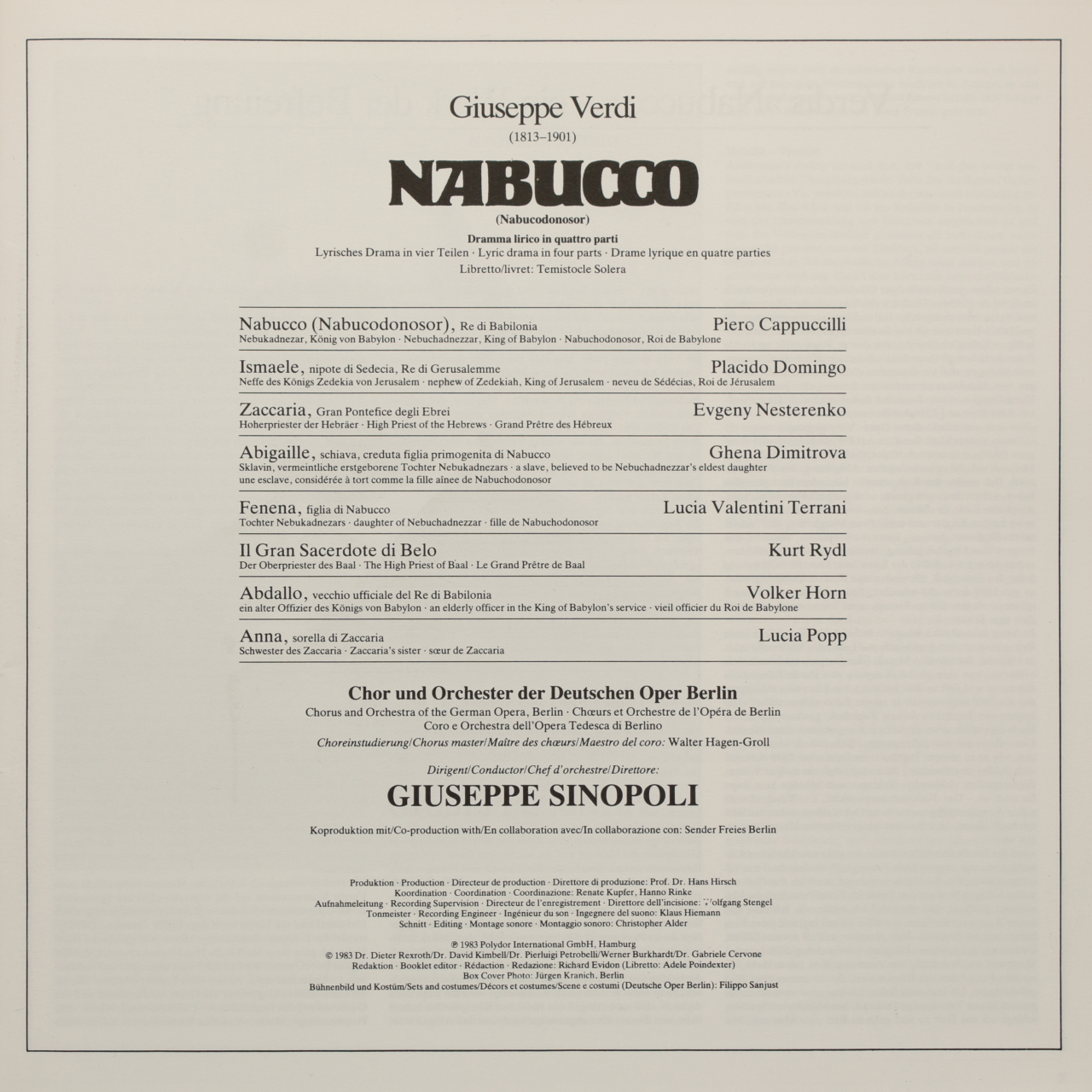 Verdi: Nabucco