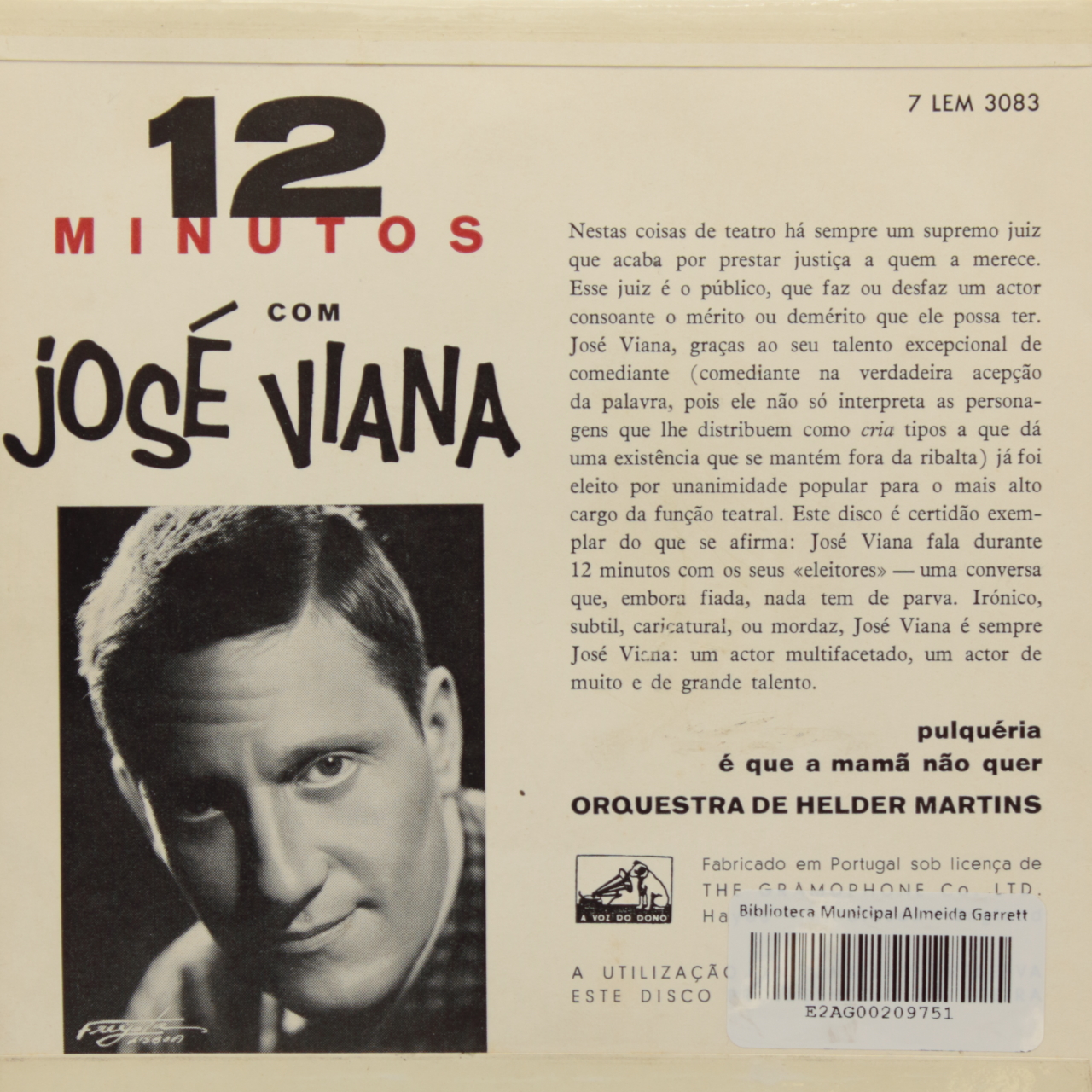 12 minutos com José Viana