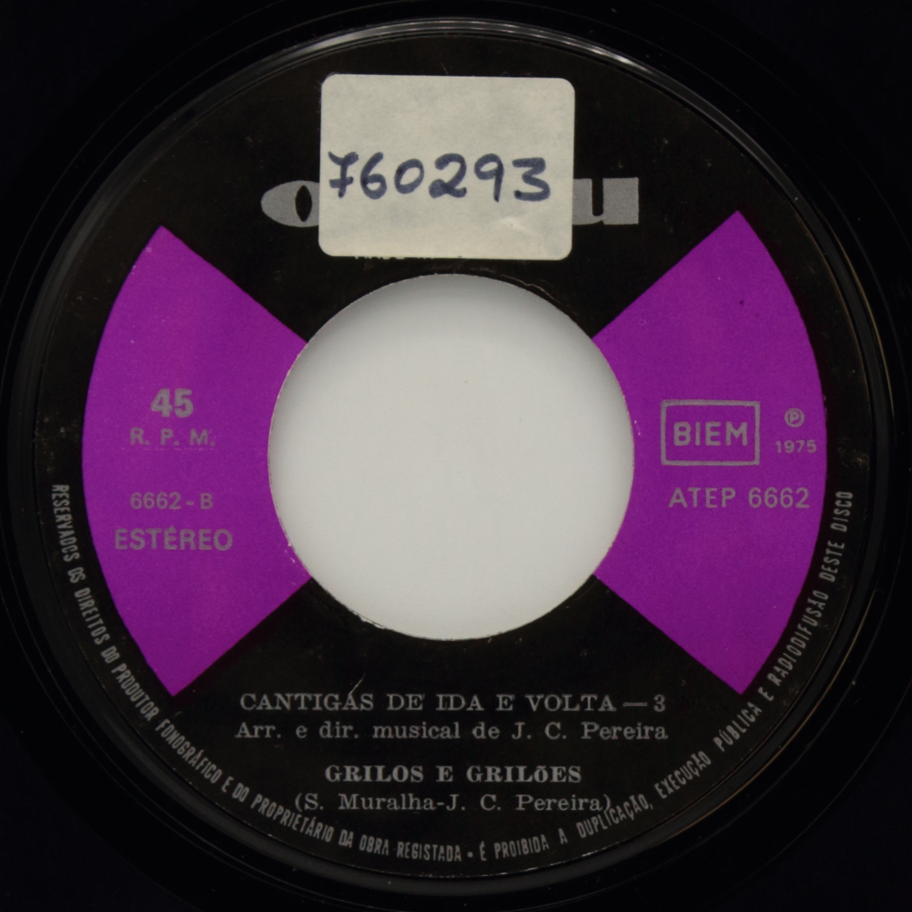 Cantigas de ida e volta 3