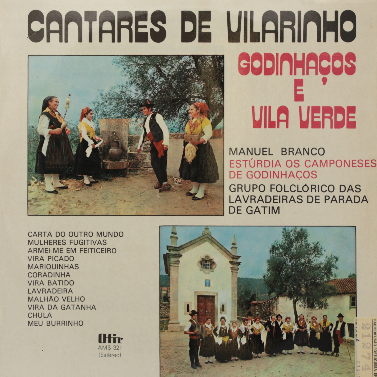 Cantares de Vilarinho, Godinhaços e Vila Verde