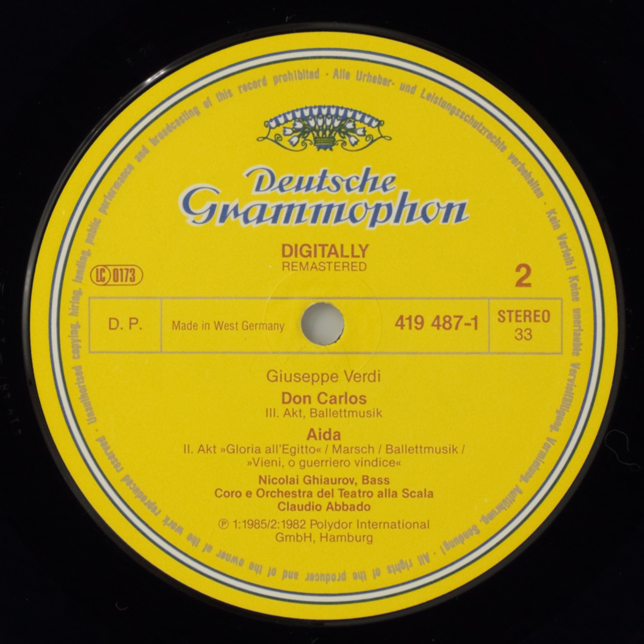 Verdi: Chöre und Balletmusik