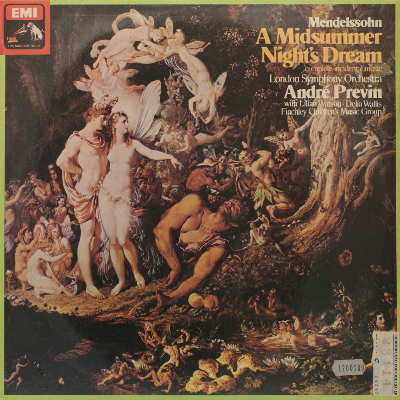 Mendelssohn: Complete incidental music to Shakespeares A Midsummer Nights Dream, Op. 61