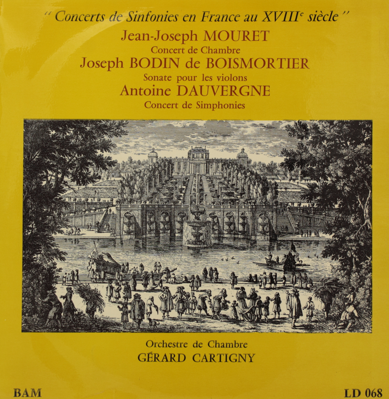 Concerts de Sinfonies au XVIIIe Siècle 