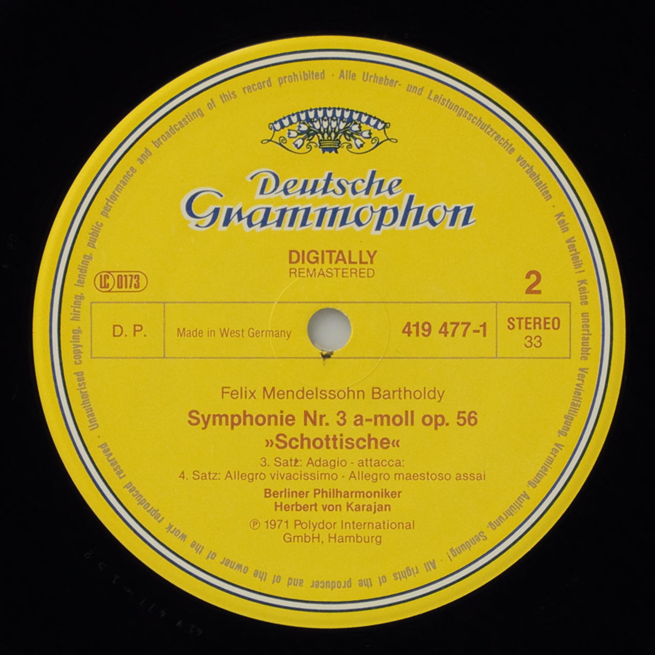 Mendelssohn: Symphonie Nr. 3 