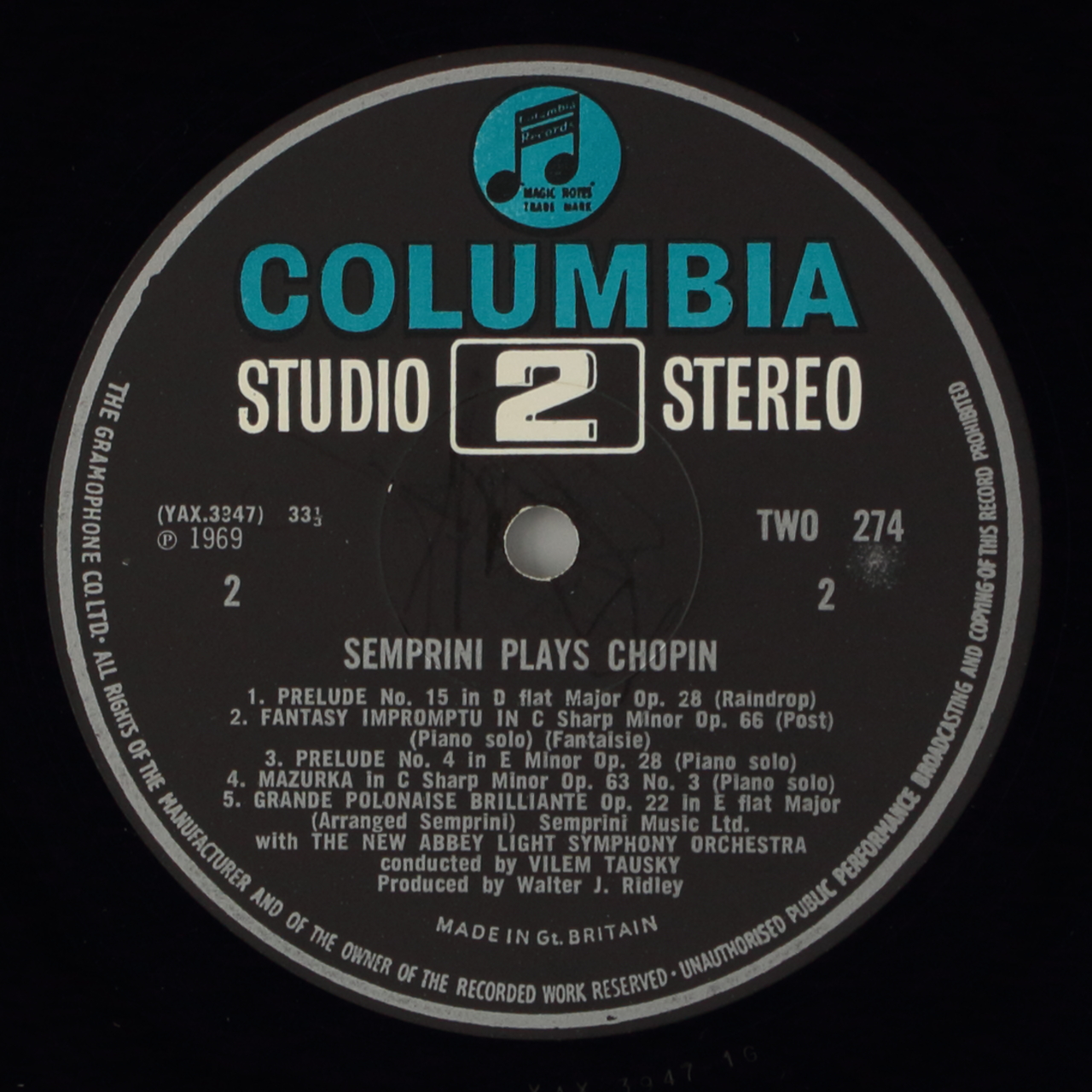 Chopin: Semprini Plays Chopin