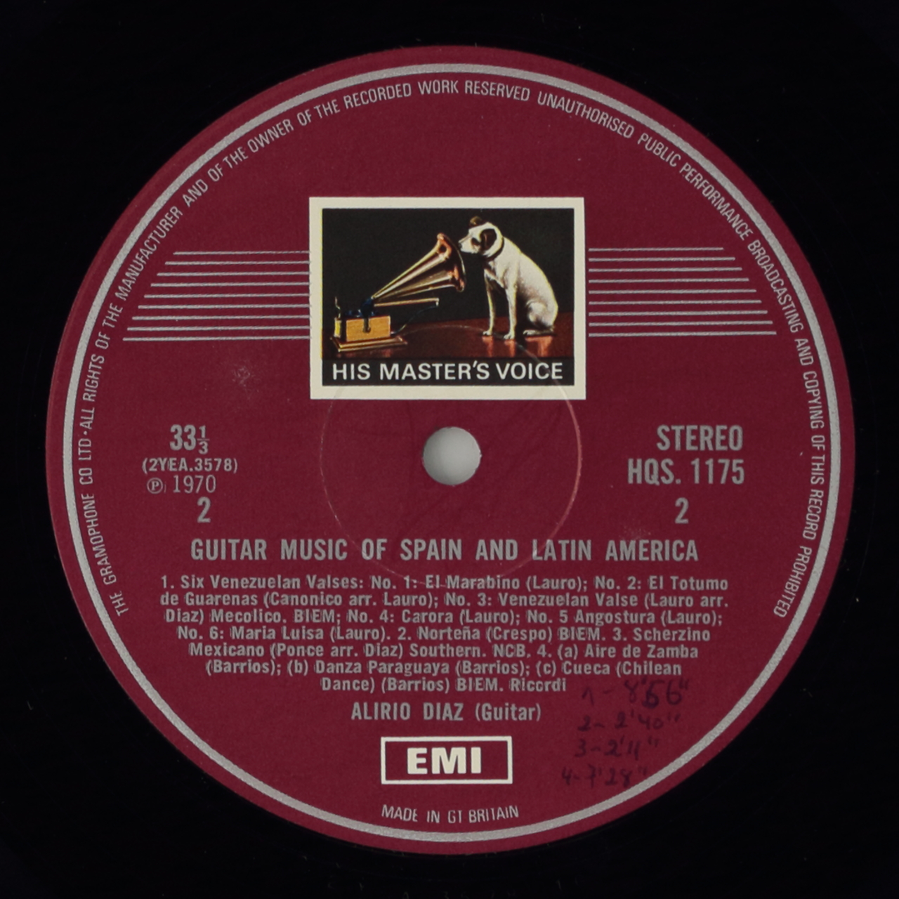 Guitar Music of Spain and Latin America