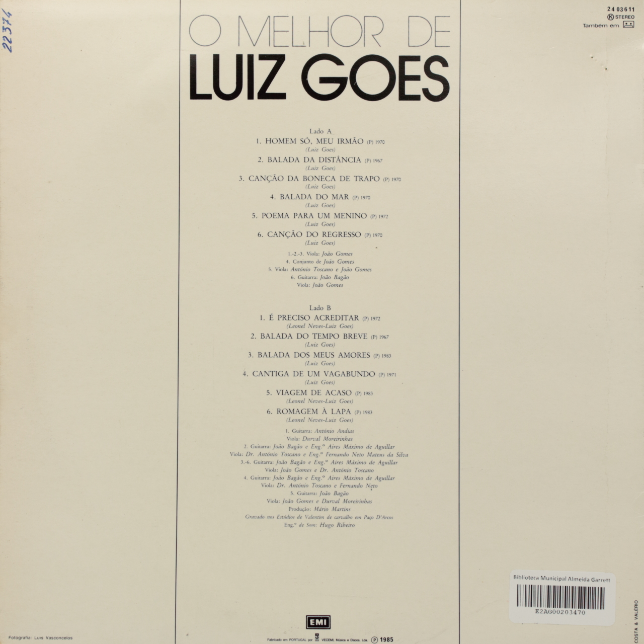 O melhor de Luiz Goes