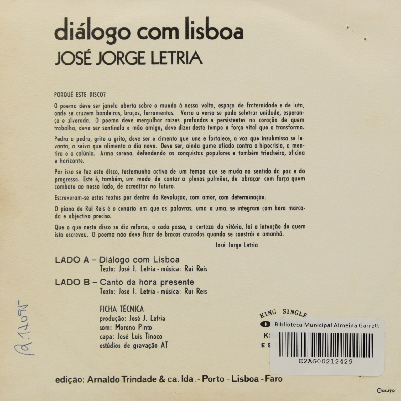 Diálogo com Lisboa