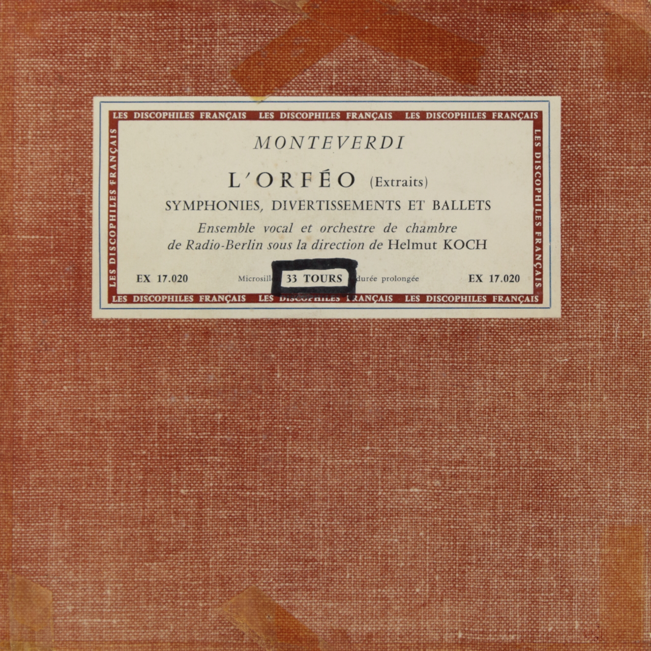 Monteverdi: LOrféo (Extraits)