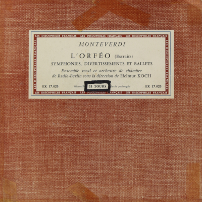 Monteverdi: L'Orféo (Extraits)