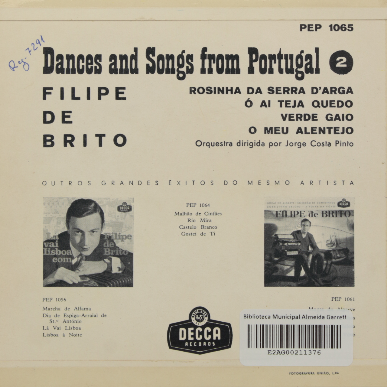 Dances and Songs from Portugal 2