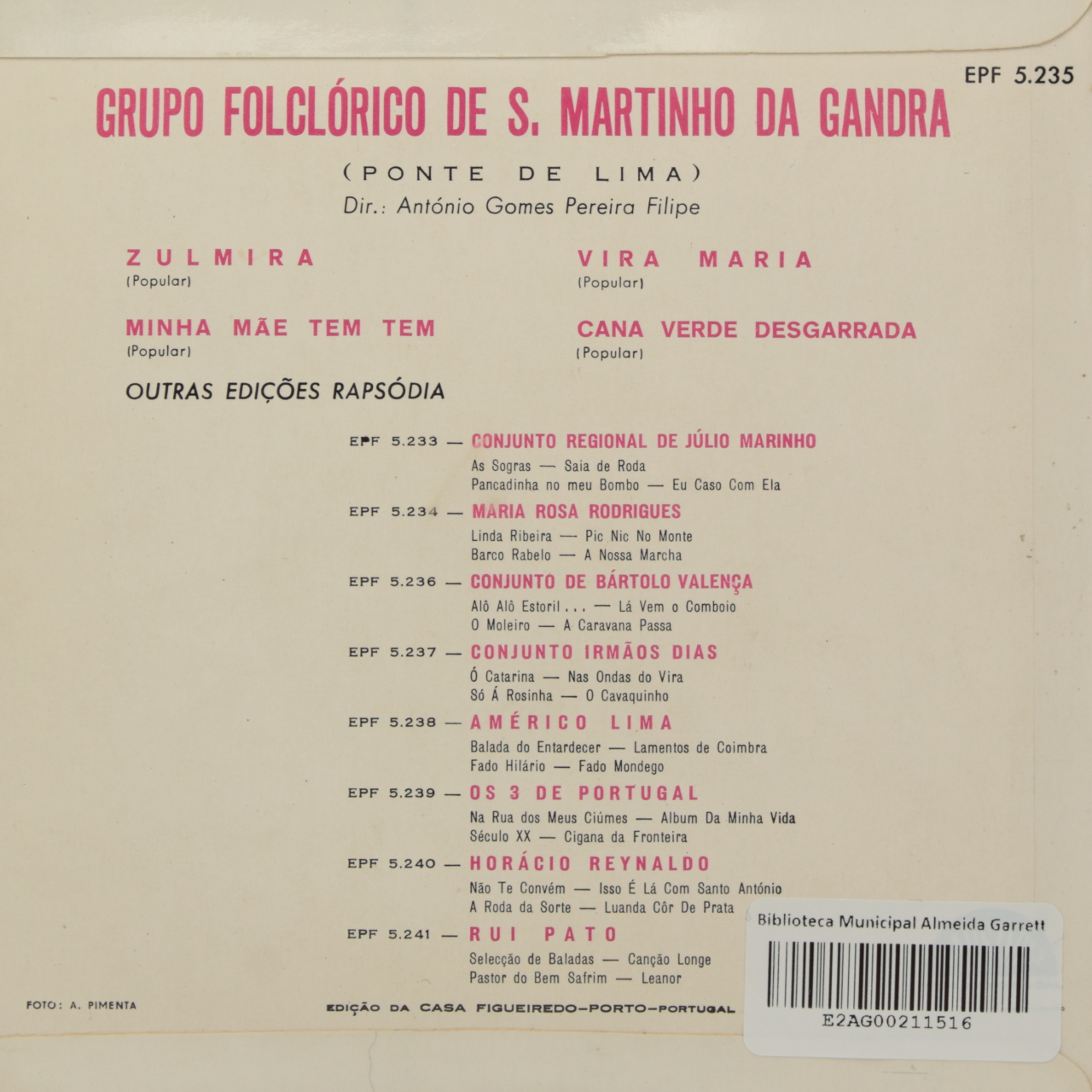 Grupo Folclórico de S. Martinho da Gandra