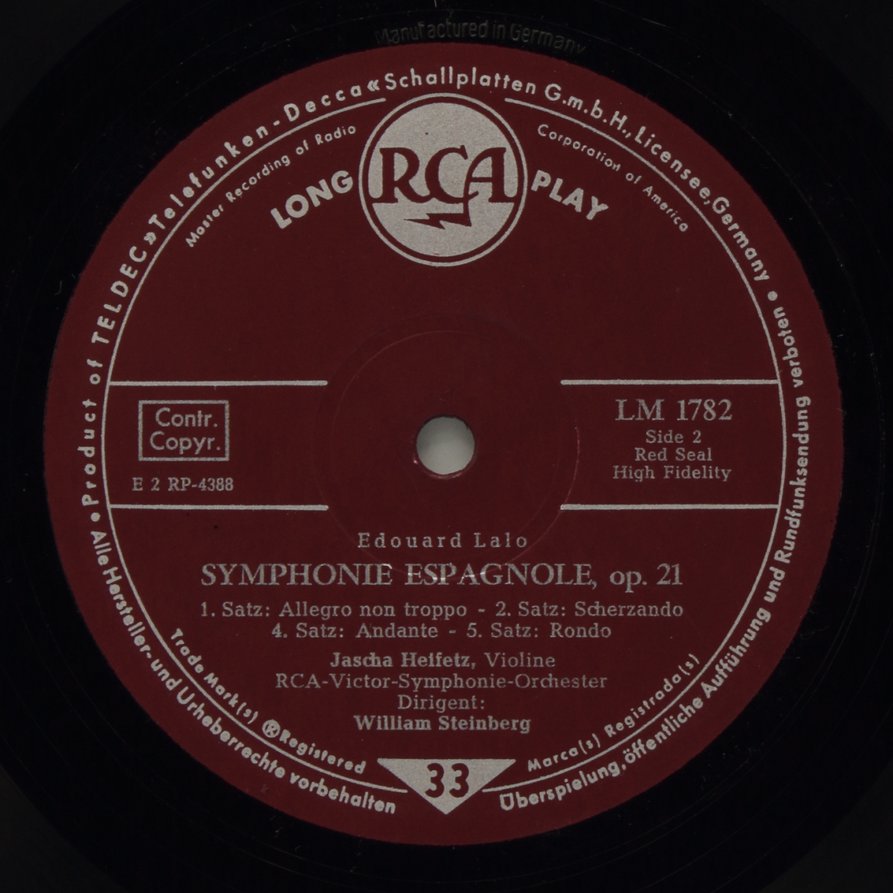 Korngold: Violinkonzert in D / Lalo: Symphonie Espagnole