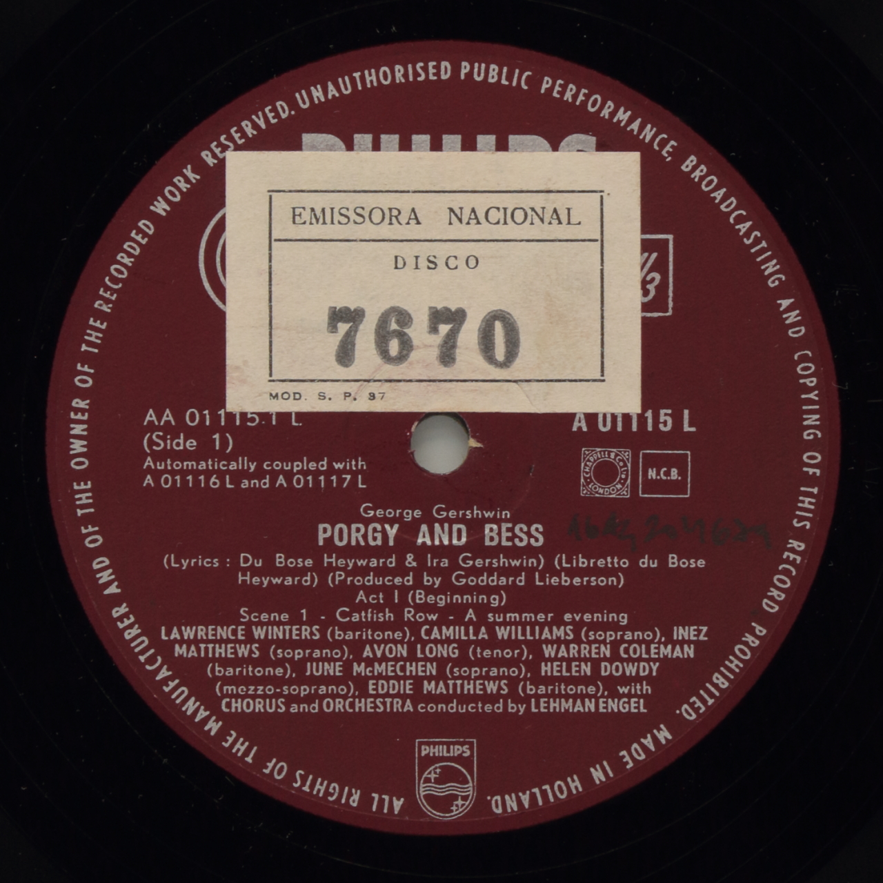 Gershwin: Porgy and Bess