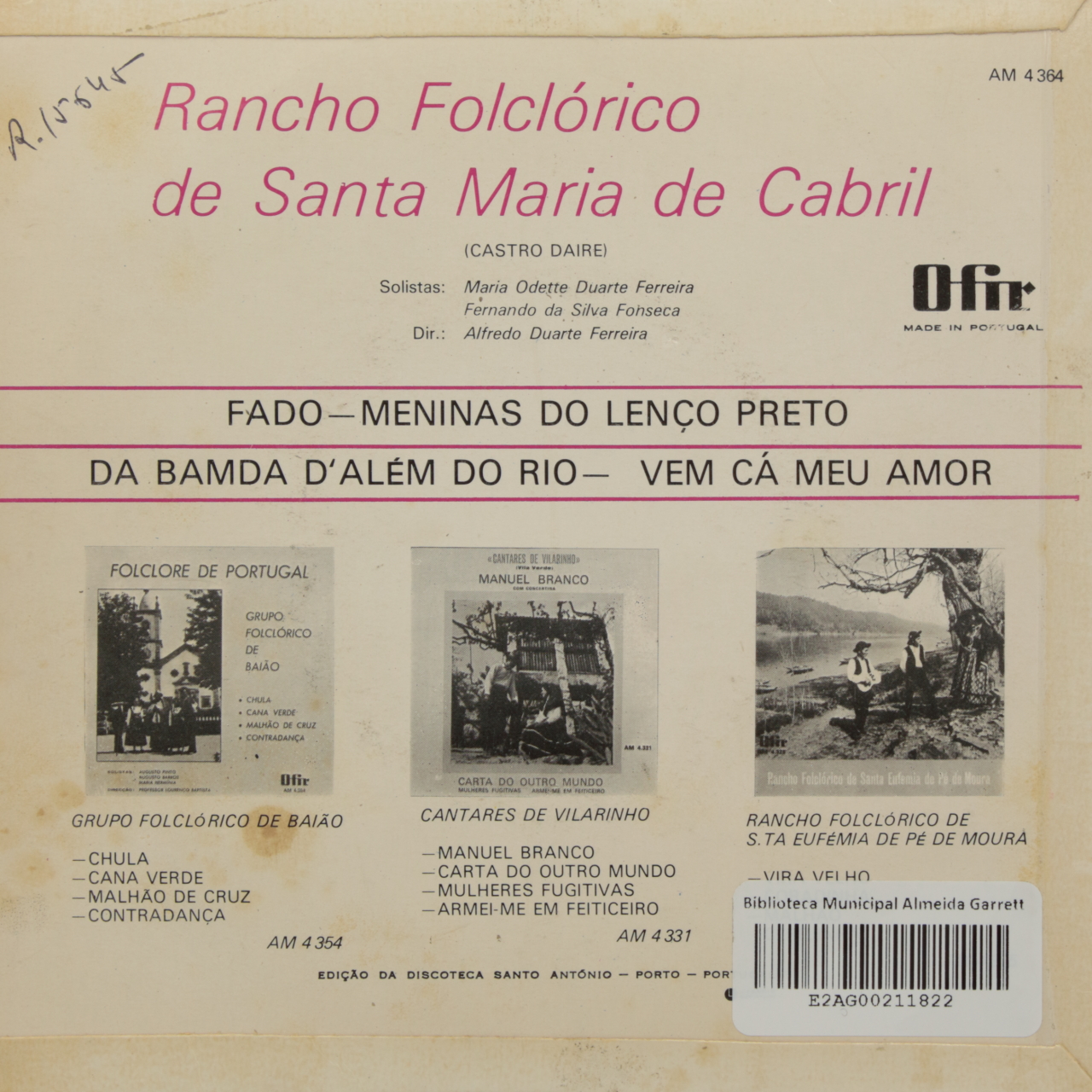 Rancho Folclórico de Santa Maria de Cabril