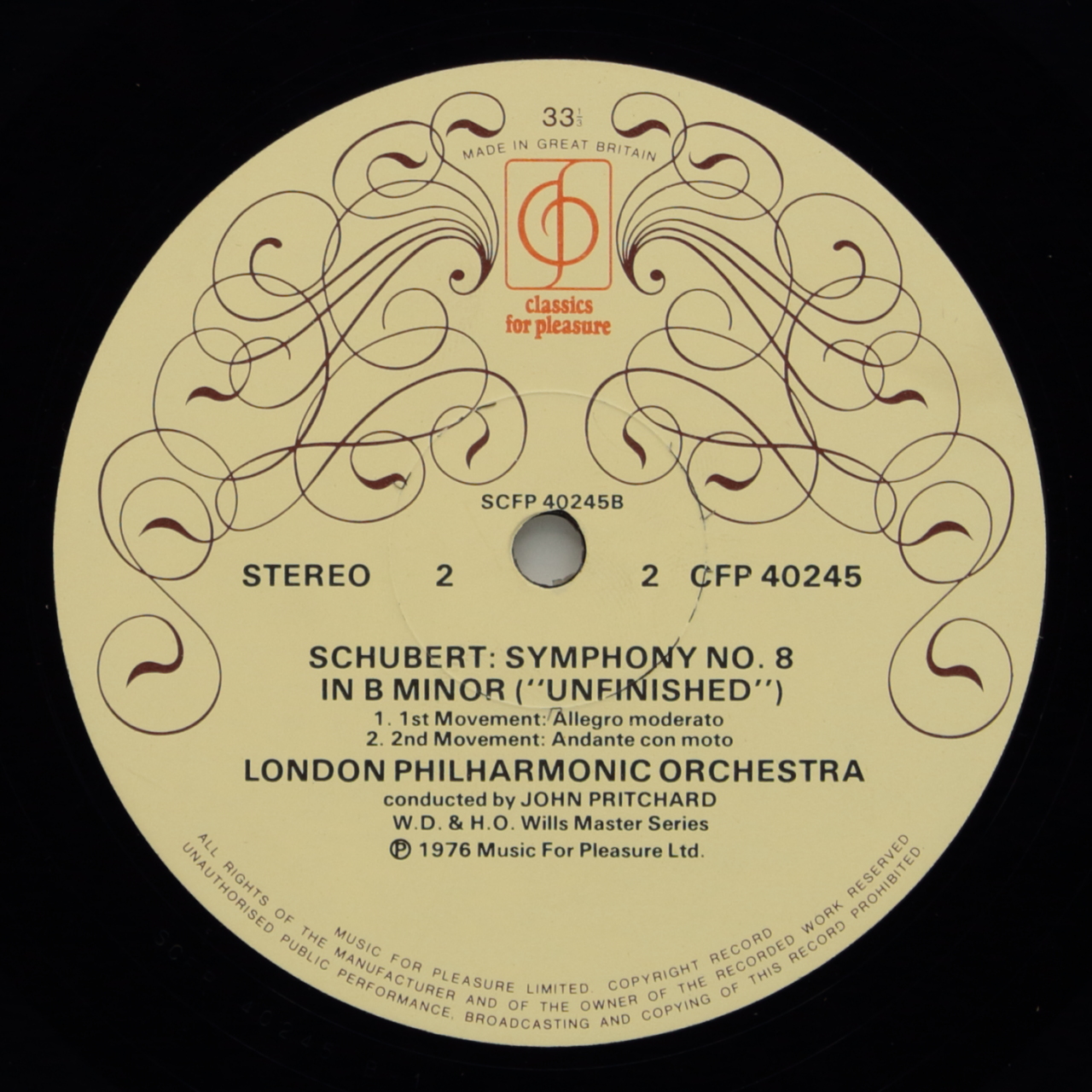 Schubert: Unfinished Symphony; Symphony Nº 5 in B Flat Major