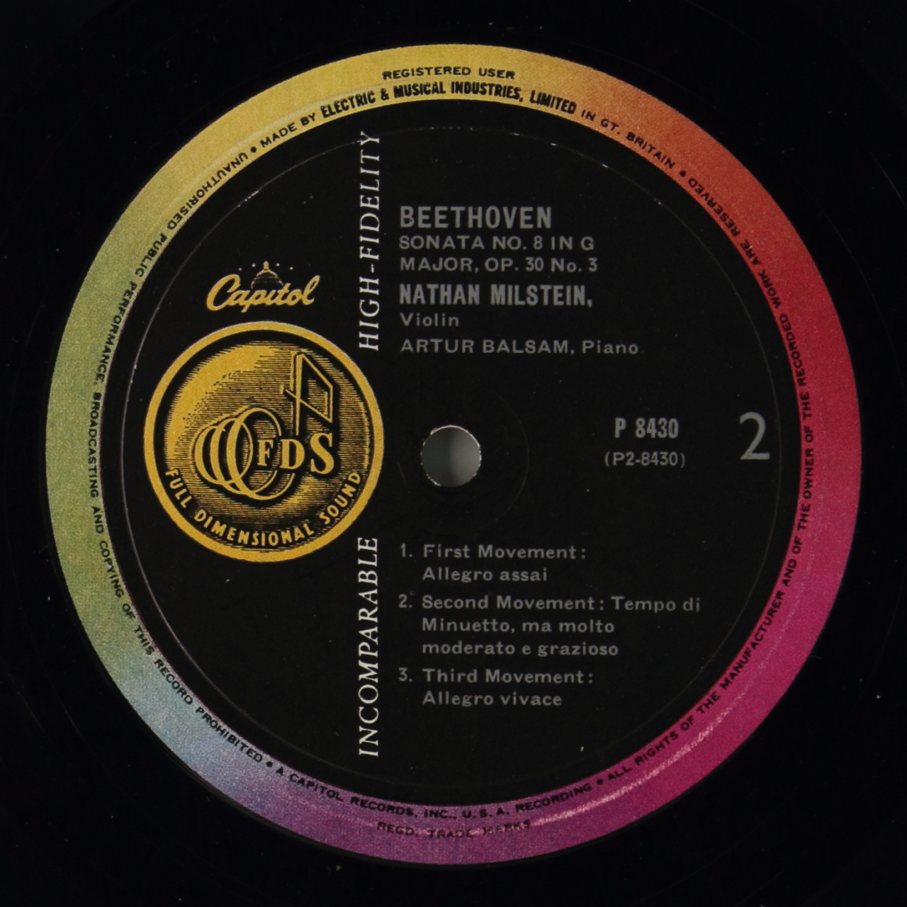 Beethoven: Sonata Nº 9 in A Major, Op. 47; Sonata Nº 8 in G Major, Op. 30 Nº 3 - Kreuzer