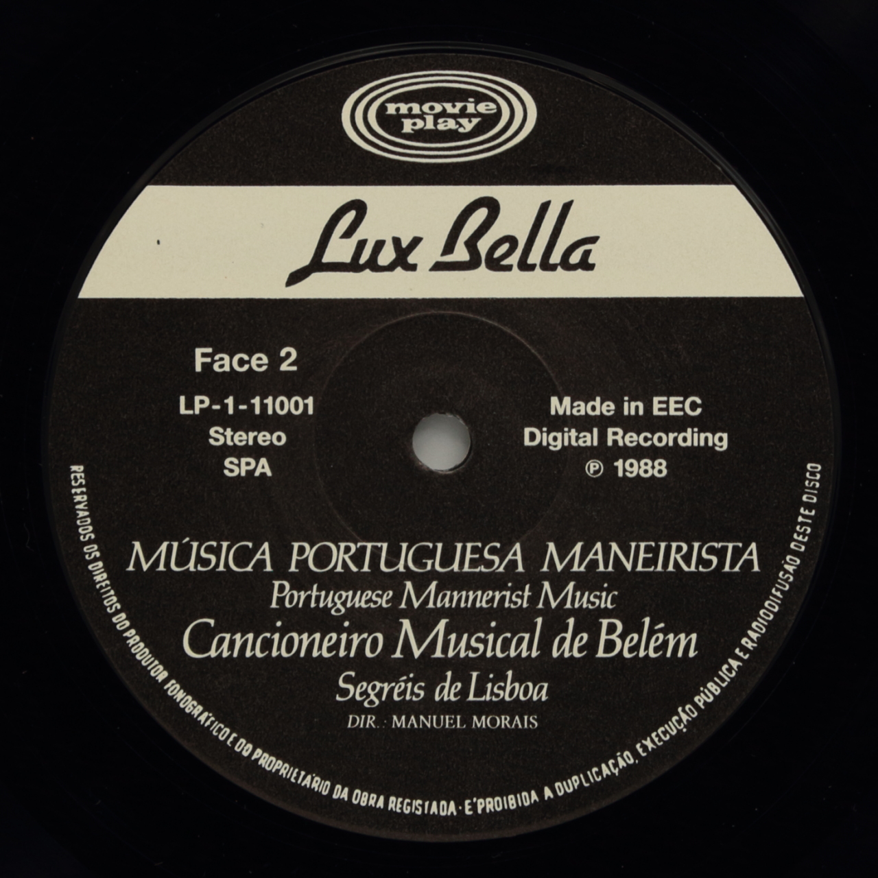 Música portuguesa maneirista - Cancioneiro musical de Belém