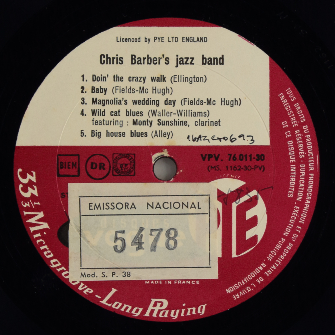 Chris Barber and His Jazz Band Vol. 2