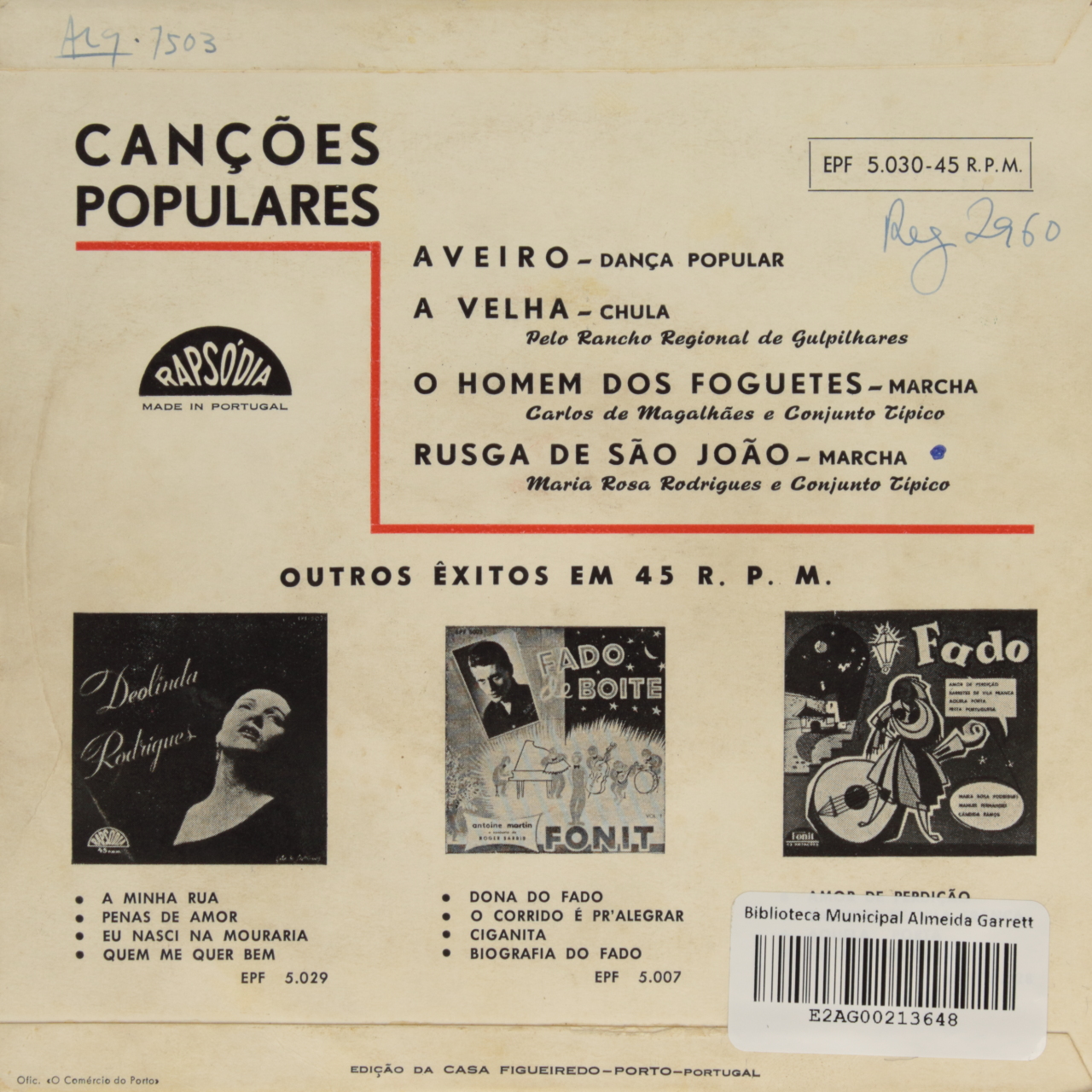 Canções populares