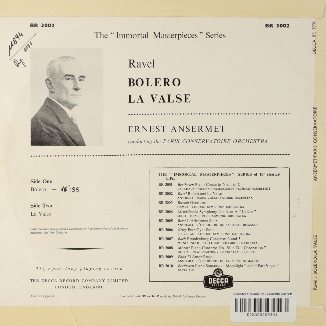 Ravel: Bolero; La valse