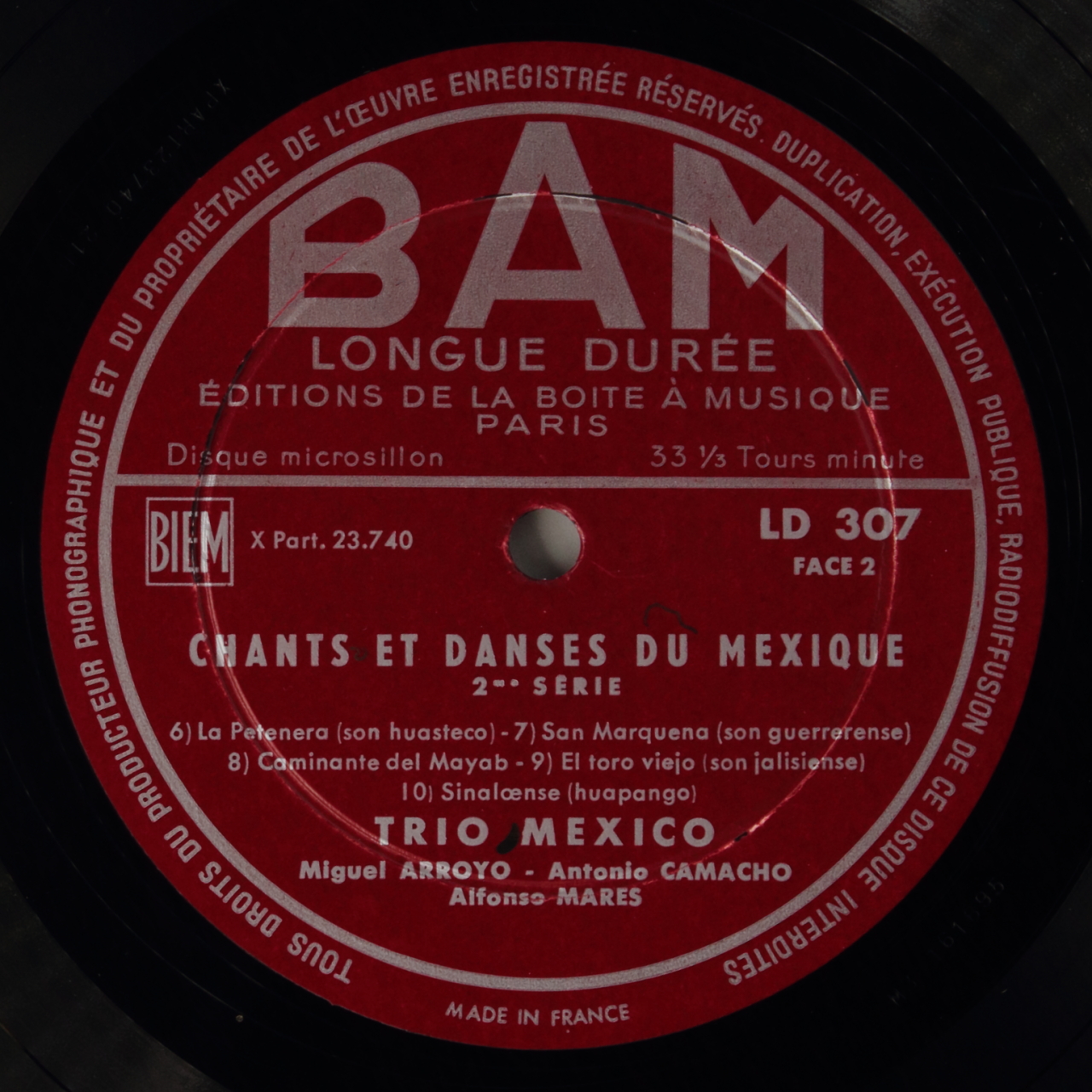 Chant et danses du Mexique (2me Série)