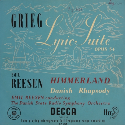 Grieg: Lyric Suite Opus 54 / Reesen: Himmerland