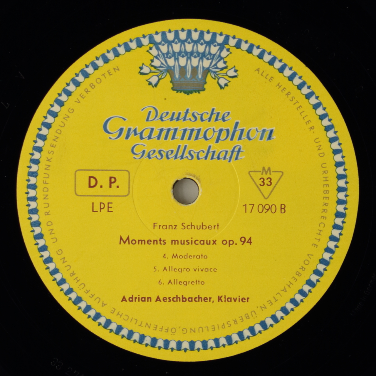 Schubert: Moments musicaux Op. 94