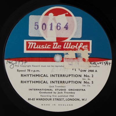 Rhythmical Interruption 2 / Rhythmical Interruption 5 / Rhythmical Interruption 8 / Gong Effect