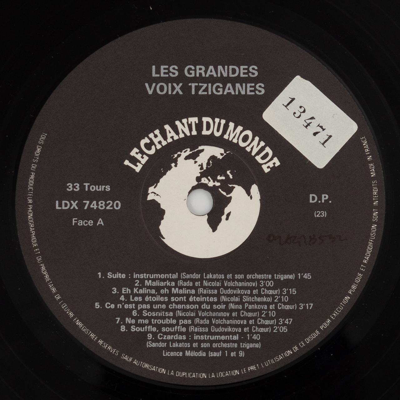 Les grandes voix tziganes