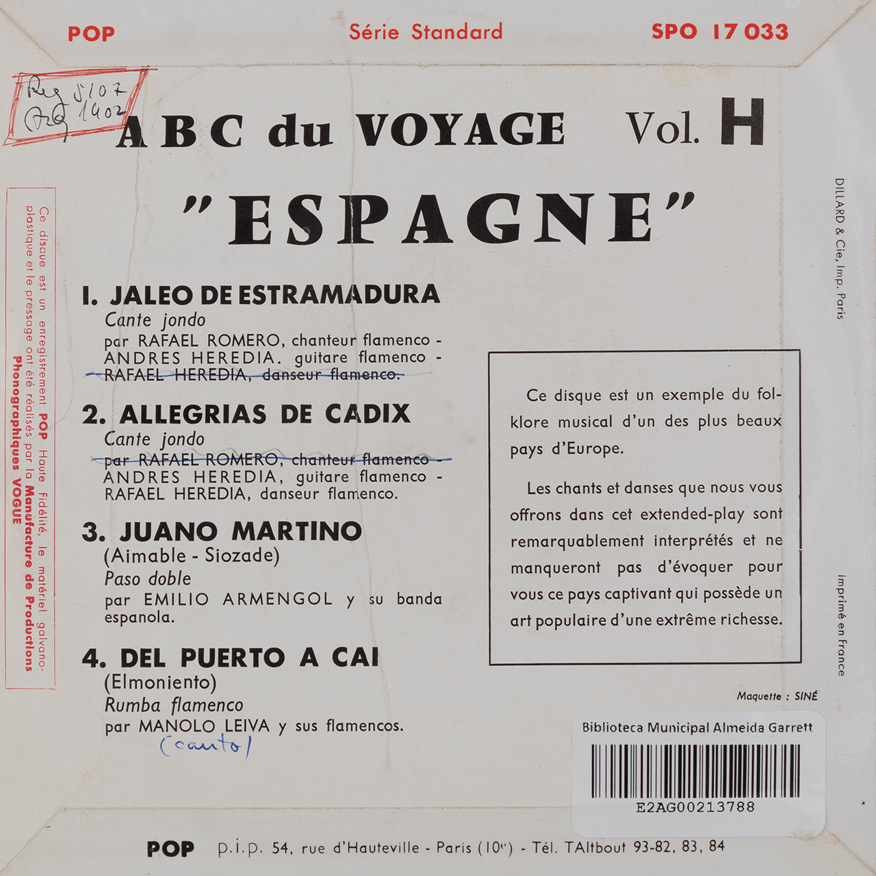 ABC du voyage Vol. H: Espagne
